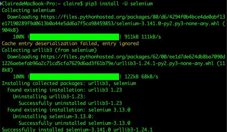 【iTestCat】Selenium+Python3+mac os环境搭建（selenium+python3教程）