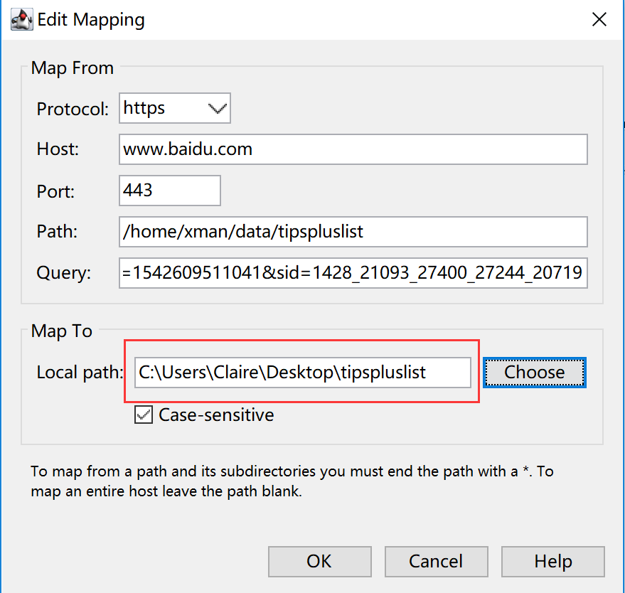 【iTestCat】Charles的Map（重定向）功能（抓包工具Charles使用教程）